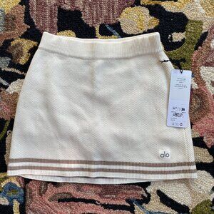 NWT Alo Tennis Club Sweater Skirt - XS